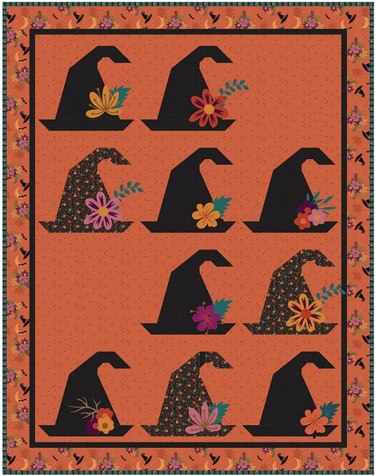 Witch's Hat Quilt Pattern - Everything Fabric