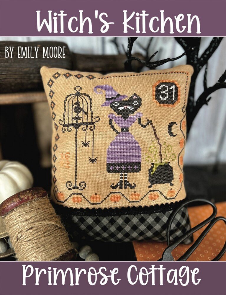 Witch's Kitchen Cross Stitch Pattern - Everything Fabric
