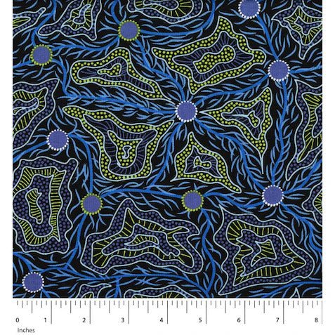 Women's Body Painting - Blue - Everything Fabric
