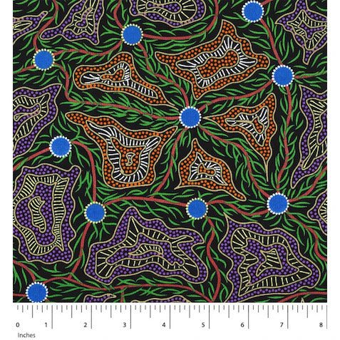 Women's Body Painting - Orange - Everything Fabric