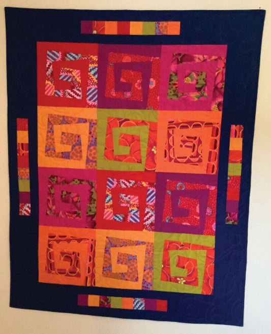Wonky Winder Quilt Pattern - Everything Fabric