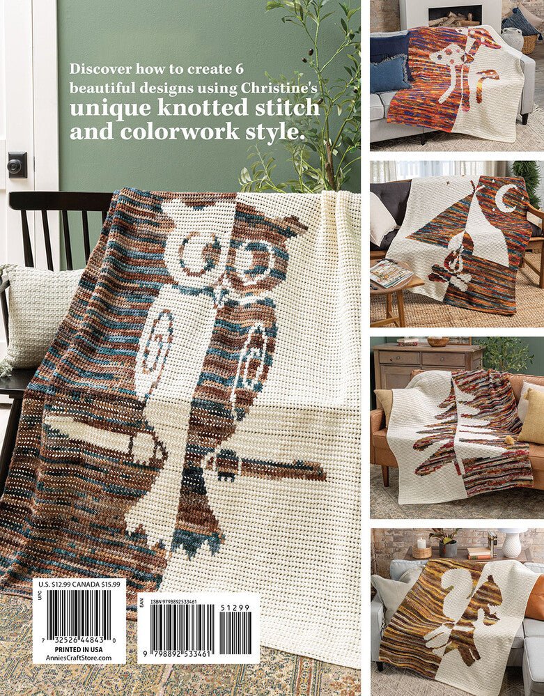 Woodland Crochet Blankets Book - Everything Fabric