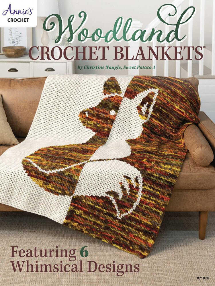 Woodland Crochet Blankets Book - Everything Fabric