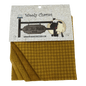 Wooly Charms 5in x 5in Goldenrod 5ct - Everything Fabric