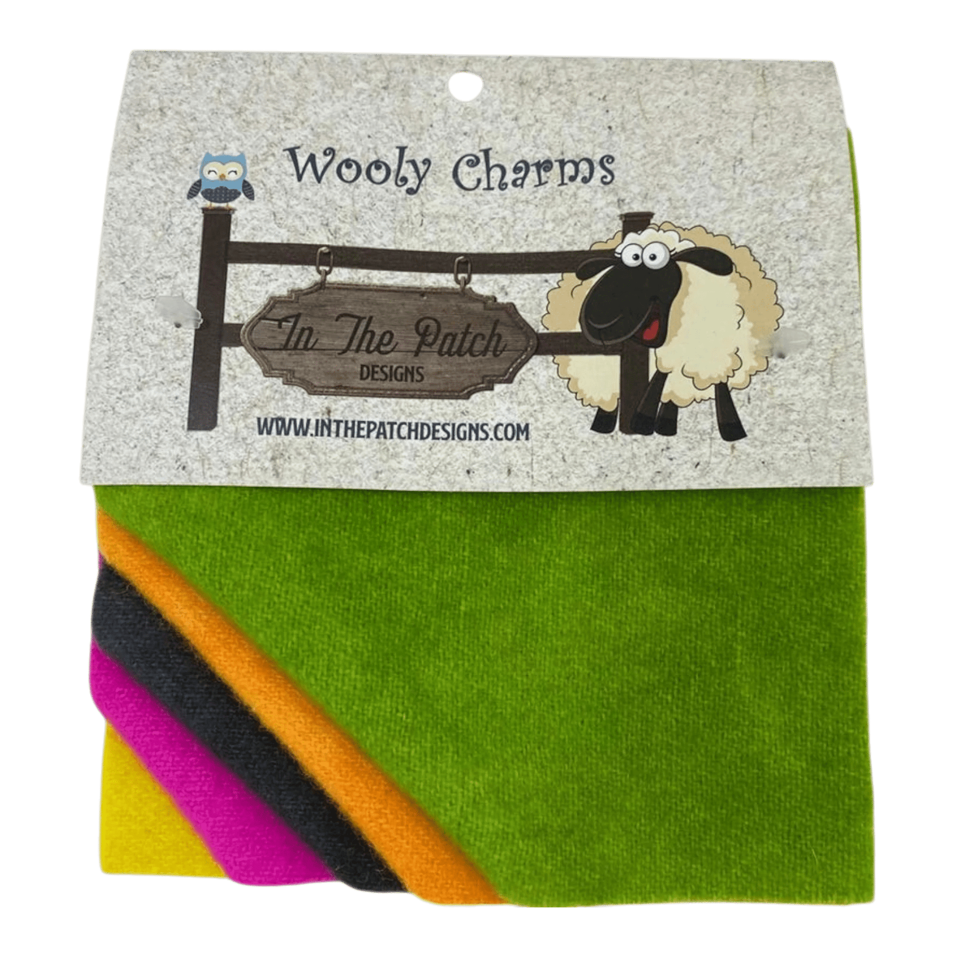 Wooly Charms 80's Neon - 5pc - Everything Fabric