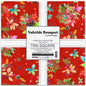 Yuletide Bouquet - 10 in squares - 42 pc - Everything Fabric
