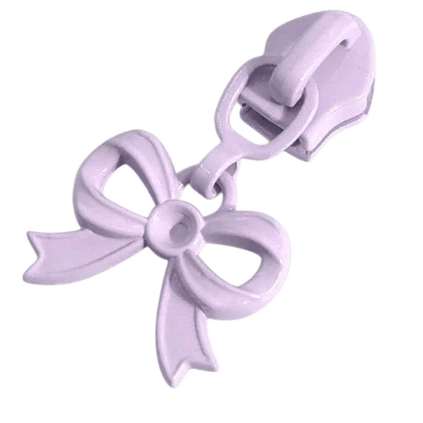 Zipper Pulls – Laced Bow Pastel Shades 2 Pack | 3 Nylon Zippers - Everything Fabric