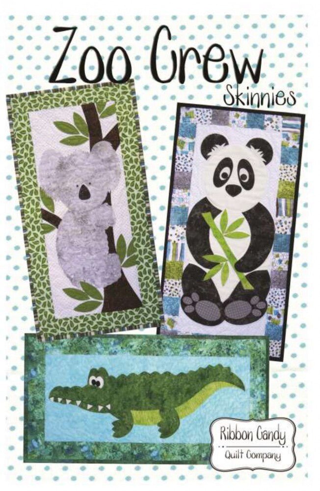 Zoo Crew Seasonal Skinnies - Fusible Applique - Everything Fabric